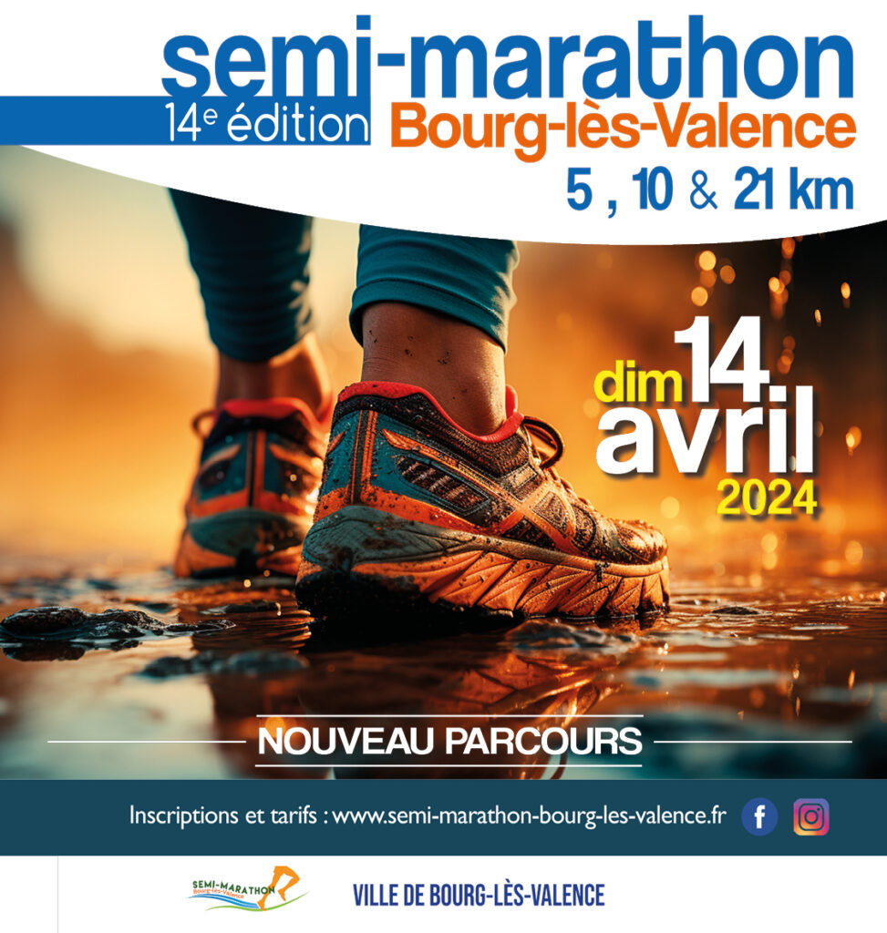 SEMI MARATHON DE BOURGLÈSVALENCE 2024 Tu Vas Où