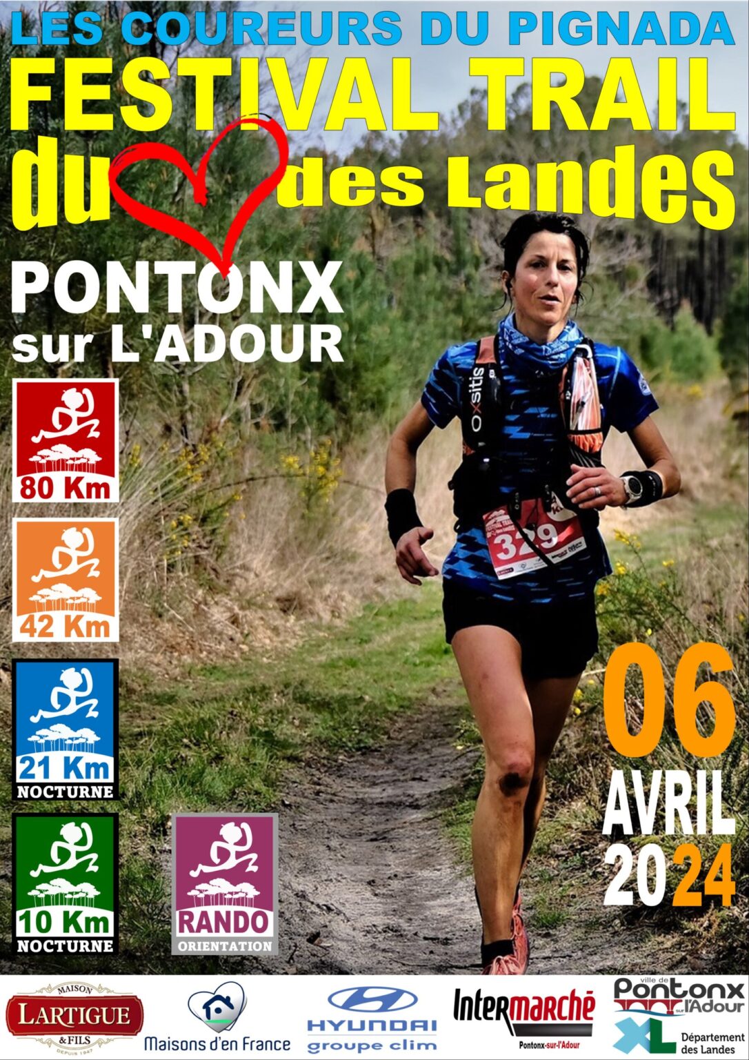 LE FESTIVAL TRAIL DU COEUR DES LANDES 2024 Tu Vas Où