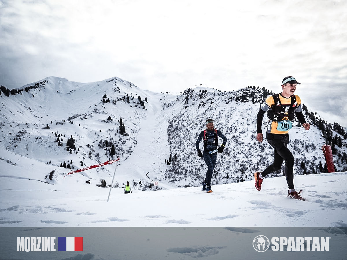 100 trail à Morzine découvrez le Spartan Winter Trail sans obstacles