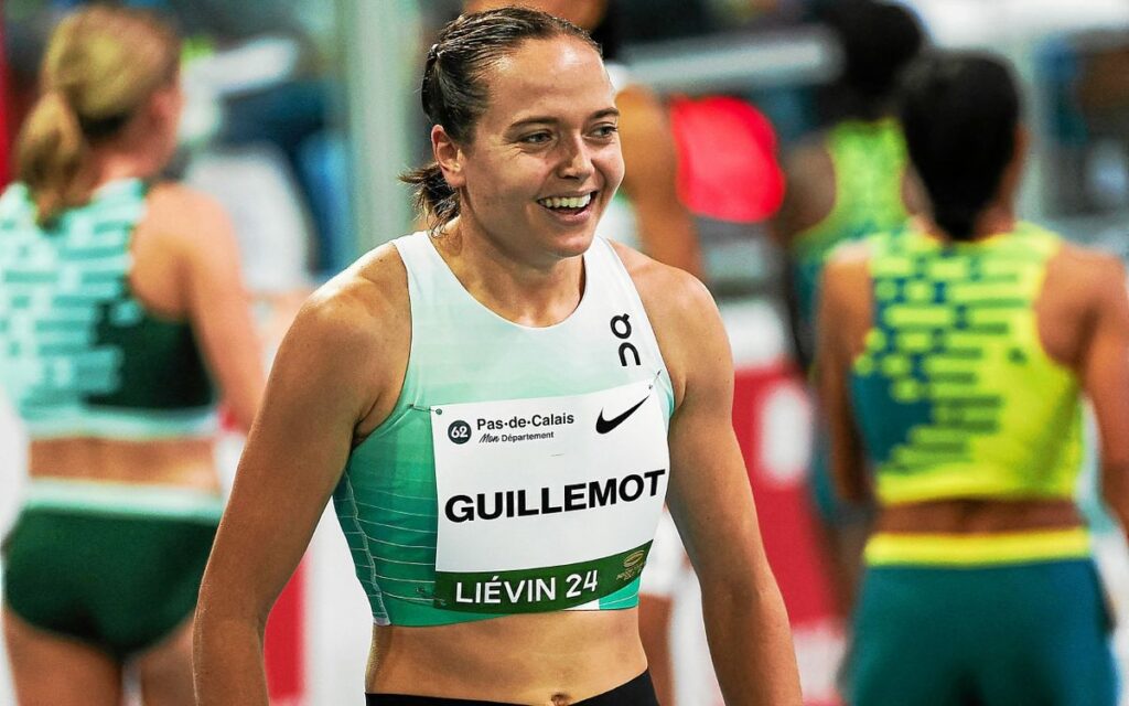 Agathe Guillemot bat le record de France du 1 500 m en salle