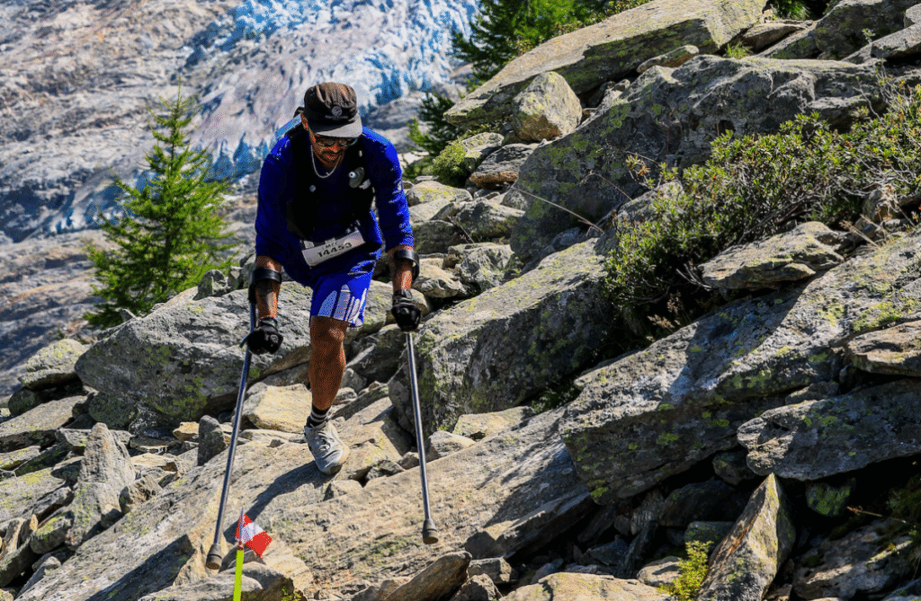 Trail et handicap : 14 athlètes de la Team Adaptive sur l'UTMB 2025